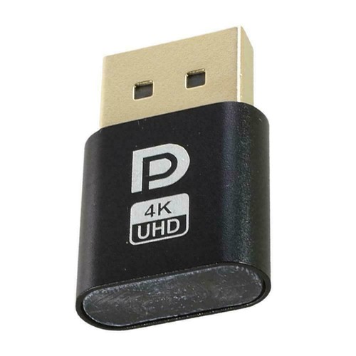 DP Virtual Display Adapter Displayport Dummy Plug Headless Useful Z1Z5 - Afbeelding 2 van 11