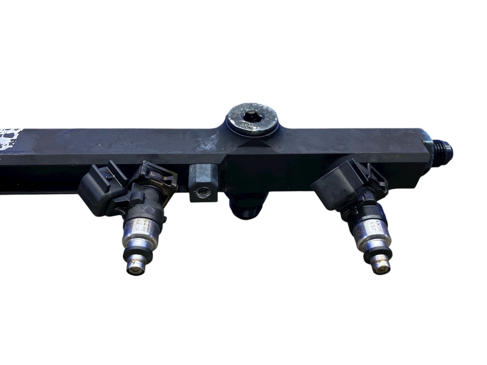 LAMBORGHINI HURACAN AWD 5.2L LEFT RIGHT SIDE ENGINE MOTOR FUEL RAIL SET *BURN*
