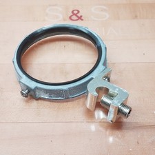 Bridgeport 390-DC40 Insulated Grounding Bushing, 4", Zinc - USED