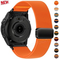 Quick Fit Sports Nylon Watch Band Strap For Garmin Fenix E/8/7/7X 6/6X Pro/5/5X