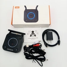 1Mii B06TX Bluetooth 5.2 Transmitter for TV to Wireless Headphone/Speaker