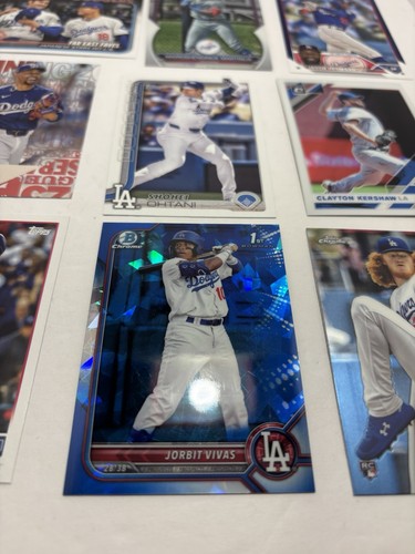 4 Karten Lot Los Angeles Dodgers Baseball. Ohtani, Betts, Kershaw - Bild 4 von 11
