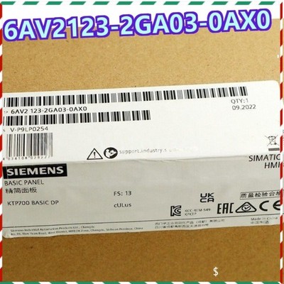 6AV2123-2GA03-0AX0 NEW SIEMENS SIMATIC HMI KTP700 Basic Panel 6AV2123-2GA03-0AX0