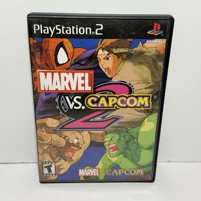 Marvel vs. Capcom 2 (Sony PlayStation 2, PS2) CASE ONLY, No Manual Or Game