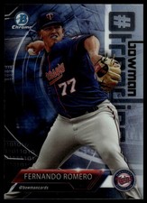 2018 Bowman Fernando Romero #-FR Chrome #BowmanTrending