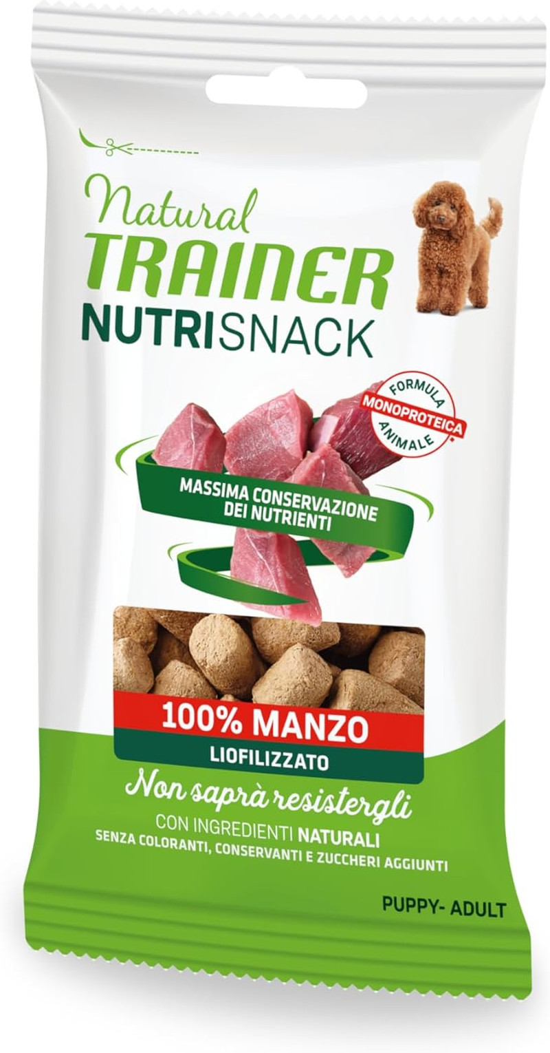 Recensione Natural Nutrisnack Manzo: Il Premio Sano per Cani Felici