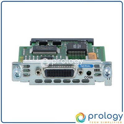 Cisco WIC-1T Serial WAN Interface Card  CCNA CCNP DCE DTE 6MthWty TaxInv