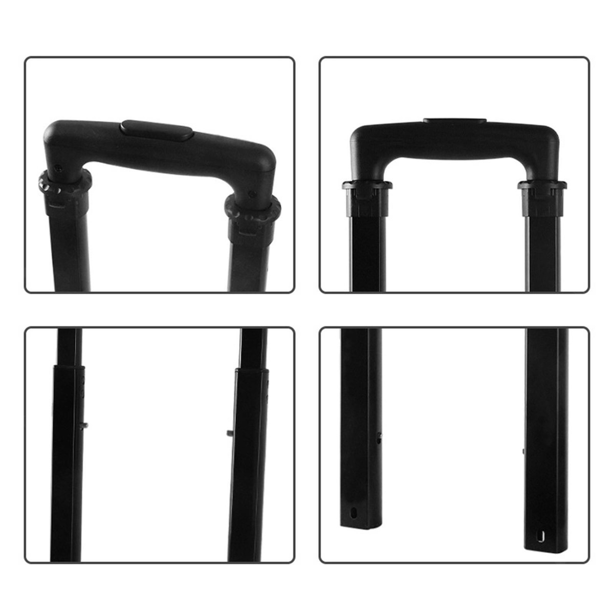 Poignée Télescopique De Remplacement Pour Cartable à Roulettes - Réglable En Hauteur, Alliage Robuste, Installation Facile