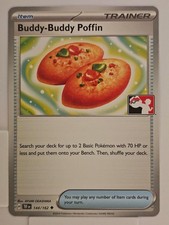 Buddy-Buddy Poffin 144/162 Uncommon Prize Pack Series Cards Pokemon Near Mint