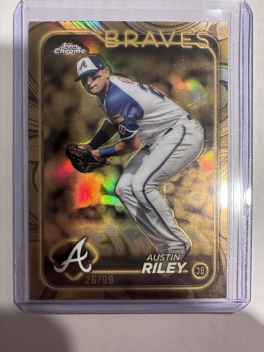 2024 Topps Gilded Collection #94 Austin Riley | Baseball Card