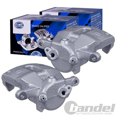 2X HELLA BREMSSATTEL VORNE LINKS+RECHTS passend für OPEL AGILA