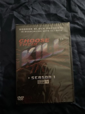Choose Their Kill Season 1 Crypt TV (DVD 2015) Horror Block Inc. NEW SEALED