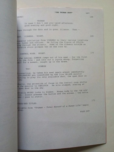 The Truman Show FYC Movie Script by Andrew Niccol - Picture 8 of 9