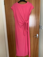 Pink Polyester Sundress Size Medium