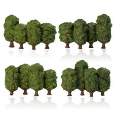 Scatter Scenery Trees Terrain for Tabletop Games 6mm scale Pack of 4