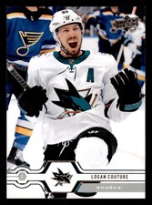 Logan Couture 2019 Upper Deck #161 San Jose Sharks