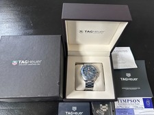 TAG Heuer Formula 1 Chronograph CAZ1014 43mm Blue Dial – Full Set Box & Papers