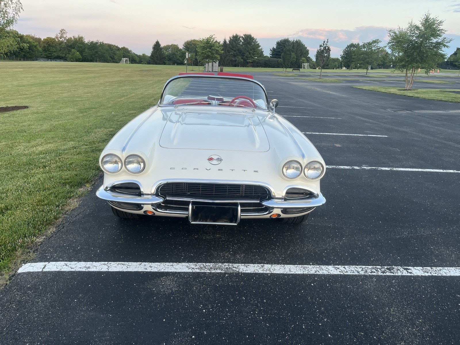 1962 White Chevrolet Corvette   | C1 Corvette Photo 5