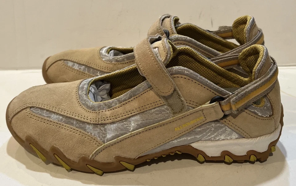 Zapatos deportivos para caminar Mephisto Allrounder Niro para mujer talla 9 gamuza Mary Jane Foto 2 de 4