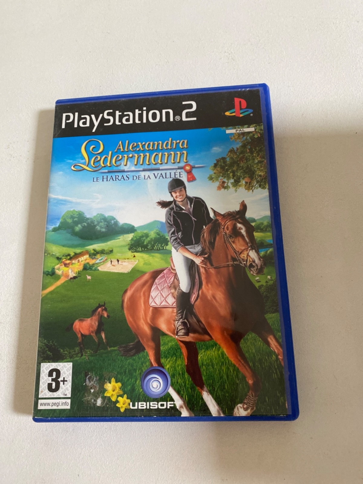 ALEXANDRA LEDERMANN LE HARAS DE LA VALLEE    -  PS2 - VF - BOITE CD LIVRET