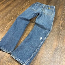 Vintage 80s Rustler Bootcut Blue Jeans