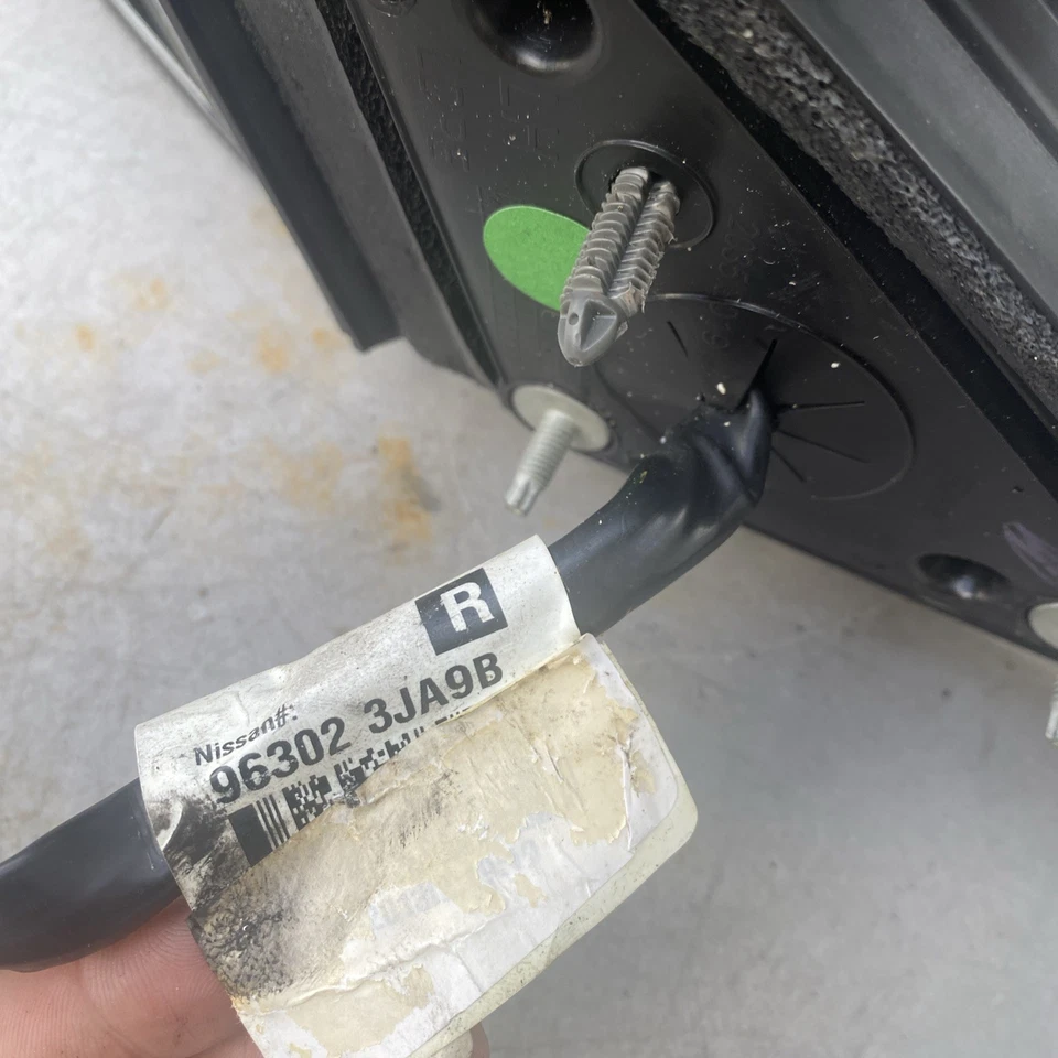 Espejo retrovisor izquierdo del conductor Infiniti QX60, JX35 2013-2015 con cámara 96302-3JA9B OEM Foto 2 de 4