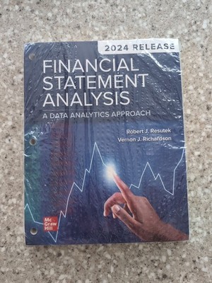 new Financial Statement Analysis a Data Analytics Approach 2024 Release