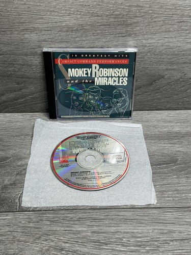 Smokey Robinson & The Miracles NICE 💿! 18 Greatest Hits CD 1983 MOTOWN