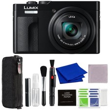 Panasonic Lumix ZS99 Point and Shoot Camera Black w/ Advanced Accessories