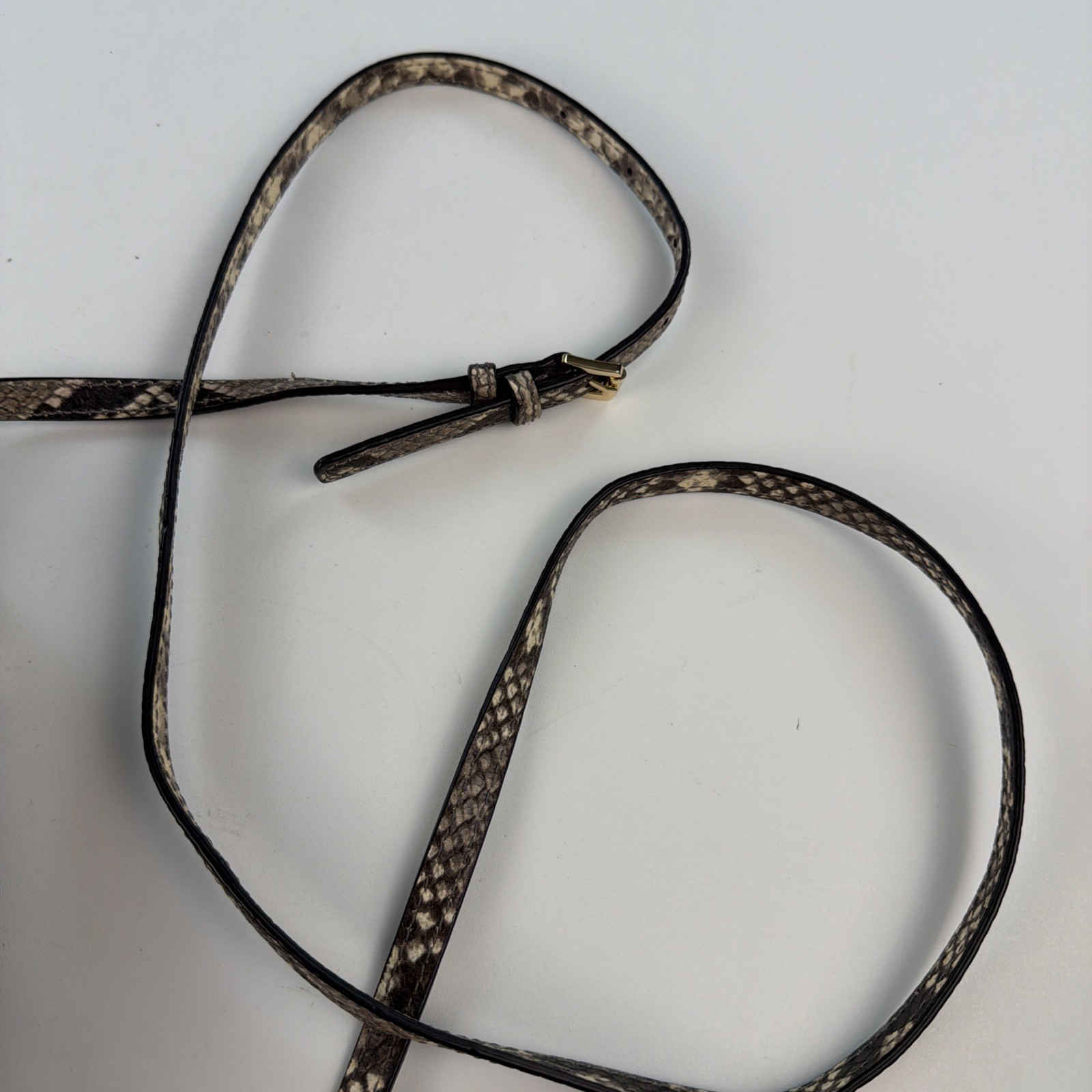 Michael Kors python-embossed leather crossbody ba… - image 9