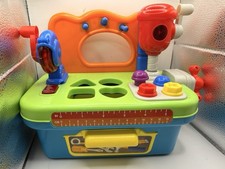 Multifunctional Musical Learning Tool Workbench Toy Set for Kids with Shape Sort