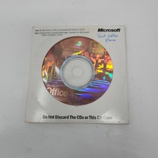 Microsoft Office Professional Edition 2003 w Business Contact Manager 2 Disc Set