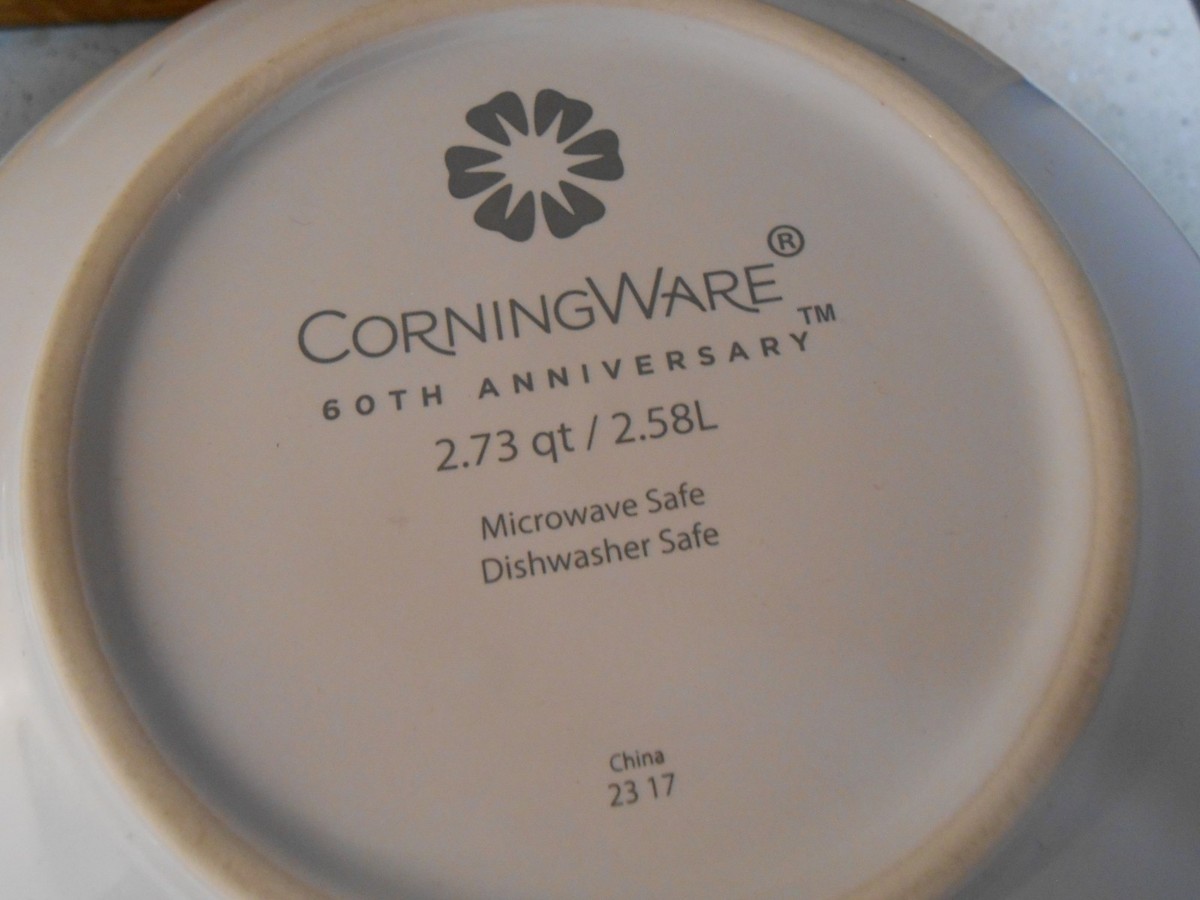 CorningWare 60th Anniversary 5 Pc. Nesting/Mixing Bowl Set Blue