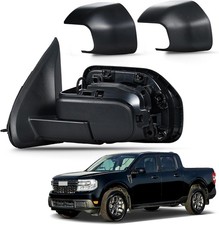 Side Mirror Assembly Compatible with 2022-2024 Ford Maverick XLT Left Driver Sid