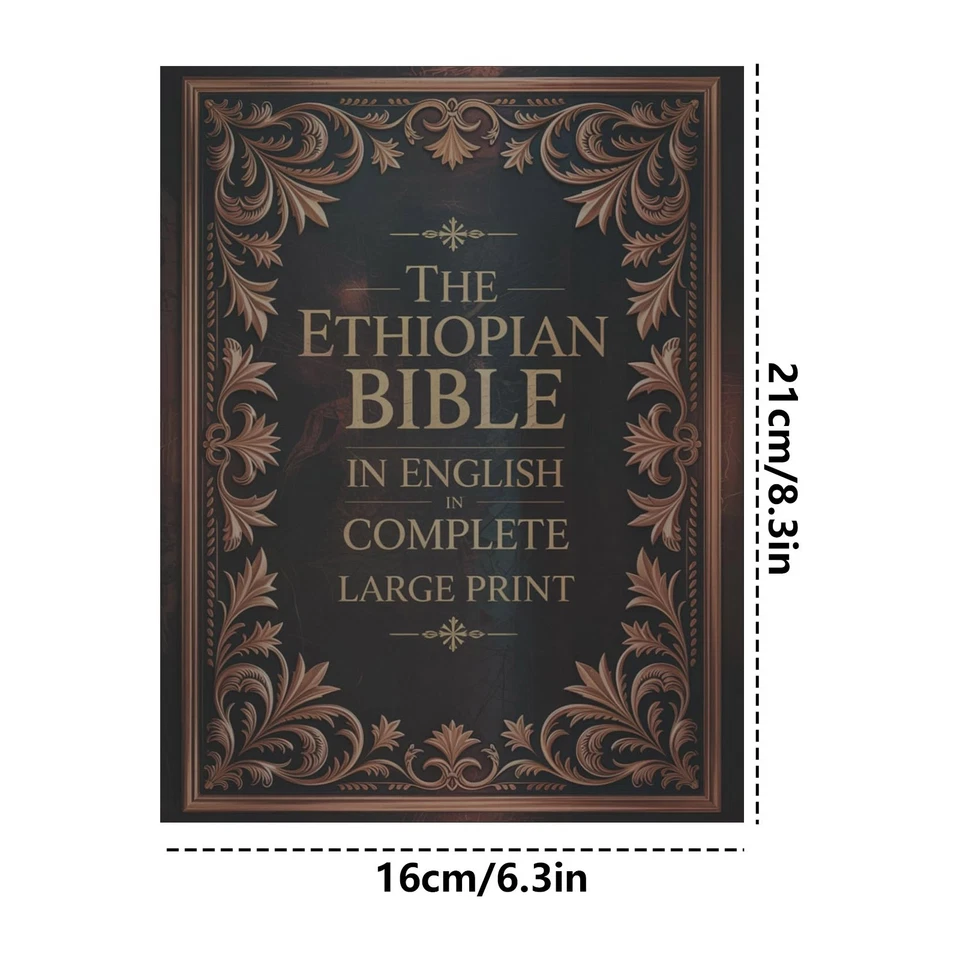 The Ethiopian Bible in English in Complete Large Print: the Apocrypha of the Ort - Image 3 of 4