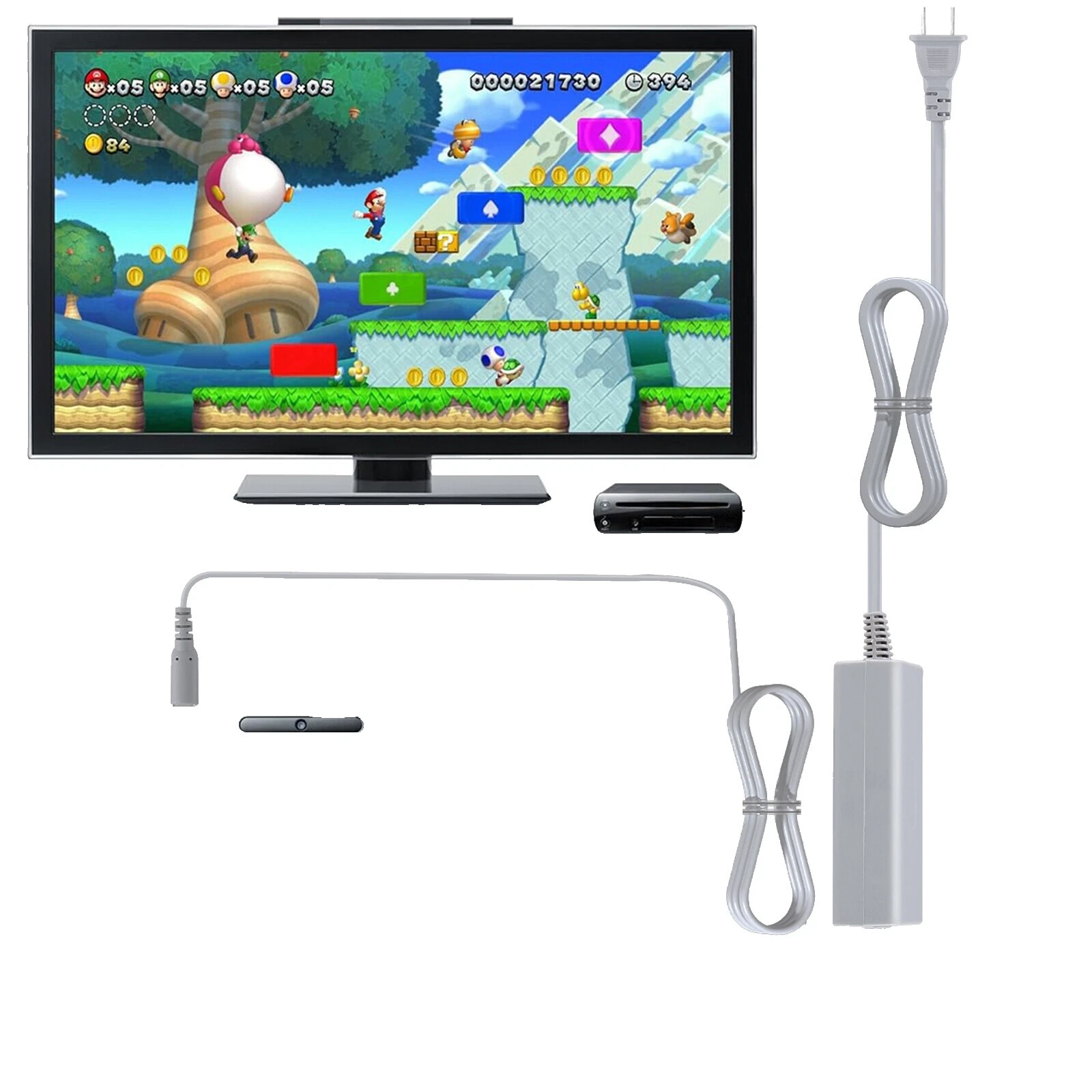 Адаптеры питания 1-4 фута для видеоигр