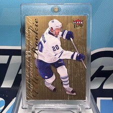 2009-10 Fleer Ultra #242, CHRISTIAN HANSON SP RC??? Gold Ultra Rookie Card. rookie card picture