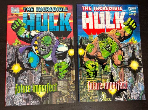 INCREDIBLE HULK FUTURE IMPERFECT #1-2 (Marvel Comics 1992) -- #1 2 -- FULL Set
