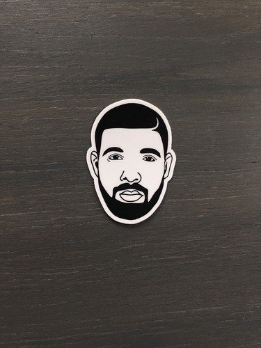 Drake Vinyl Sticker Very High Quality Rare Hip Hop Drizzy - 第 3/6 張圖片