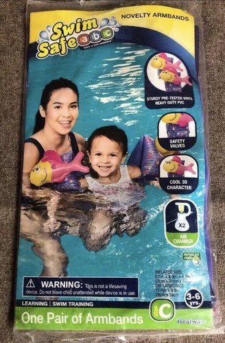 Inflatable Swim Armbands - Swimmies - Floaties - For Kids NEW SEALED Ships Fast! - Picture 7 of 12