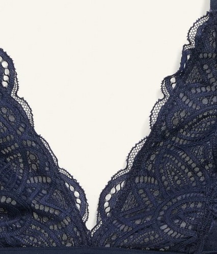 Bralette de encaje cuello en V Old Navy Intimates, vidrio volcánico color, talla pequeña - nuevo con etiquetas - Imagen 4 de 8