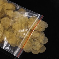 500Pcs Pipe Screens Stainless Steel Metal Tobacco Smoking Pipe Filters 20mm USA