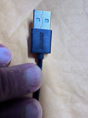 4ft Choetec Micro round USB Fast Charger Data Sync Black Cable.