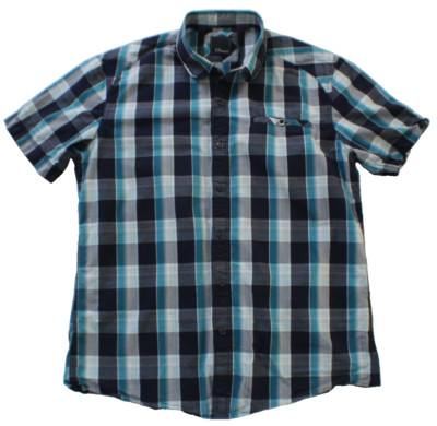 7 Diamonds Men's Button Up Snap Closure Shirt Size L