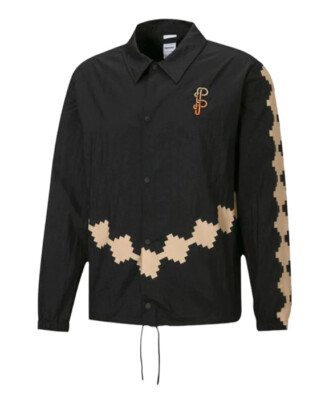 Puma x Pronounce Woven Jacket - Black 532152 01 Men s Size Medium New!