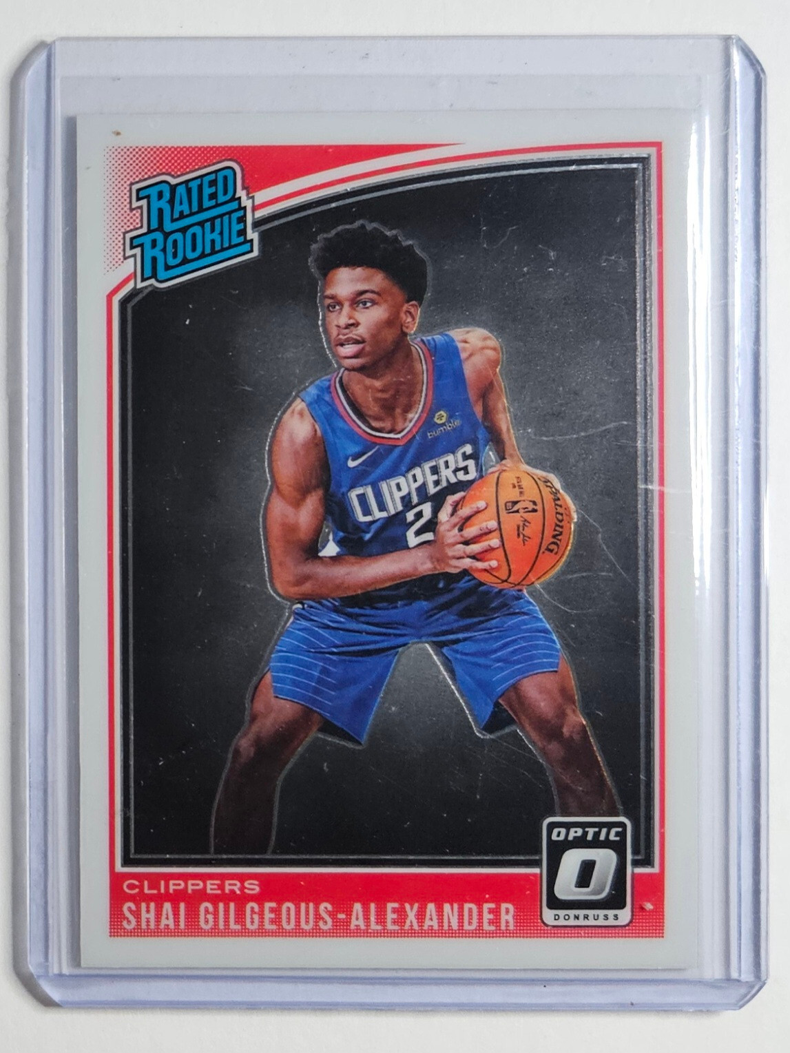 2018-19 Panini Donruss Optic - Rated Rookie Shai Gilgeous-Alexander #162 (RC)