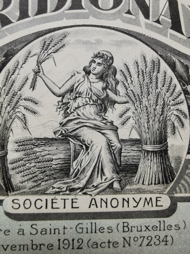 Grande Meunerie Russie Meridionale Schiffrin 30sh 1912 Poltawa Jekatarinoslaw