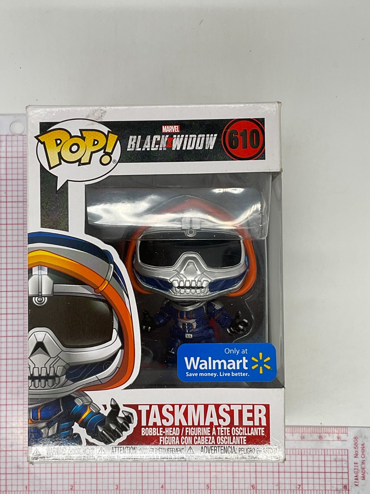 Sale Funko Pop! Marvel Black Widow Taskmaster #610 Vinyl Figure Walmart Exclusive G02
