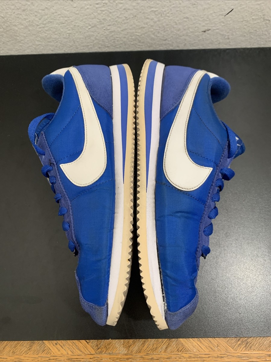 Nike Cortez Nylon Blue White 819720-410 Men Sz 9 | eBay