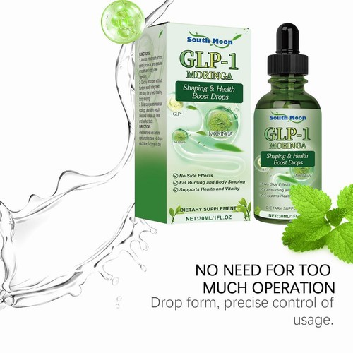 30ml GLP-1 Moringa Slimming Health Boost Drops Liquid - Fat Burning Body Shaping - Picture 9 of 14